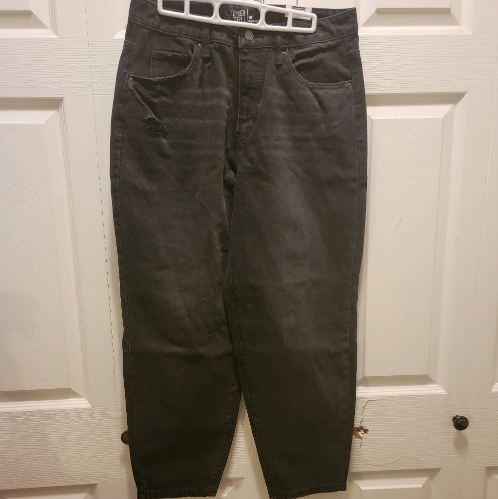 Time &Tru Black High Rise Jeans Size 10